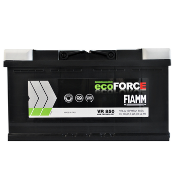 Автомобильный аккумулятор FIAMM Ecoforce AGM 95Аh 850А R+ 7906202