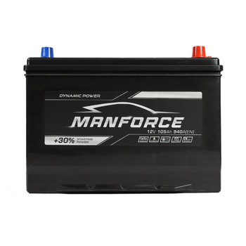 Автомобільний акумулятор MANFORСE Asia 105Ah 940A R+ MF105940(0)JN70