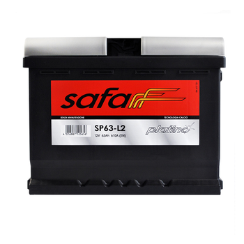 Автомобільний акумулятор SAFA Platino 63Ah 610A R+ 542973