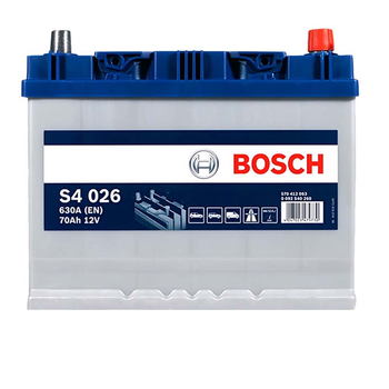 Автомобильный аккумулятор BOSCH Asia 70Ah 630A R+ 0092S40260