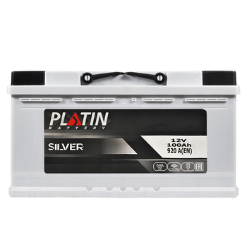 Автомобільний акумулятор PLATIN Silver MF 100Ah 920A 920A R+ 6002277