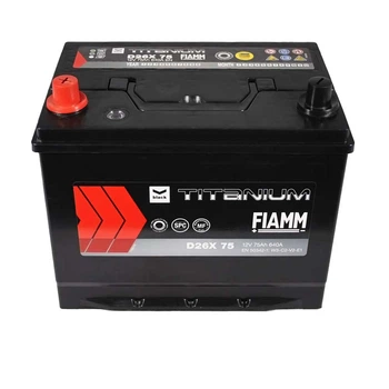 Автомобільний акумулятор FIAMM Titanium Black Asia 75Аh 640А L+ 7905189