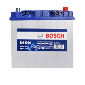 Автомобильный аккумулятор BOSCH EFB Asia 65Ah 650A R+ 0092S4E400