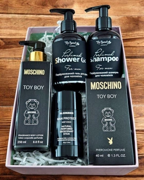 Подарочный набор косметики No Brand в стиле Moschino Toy Boy 5 в 1