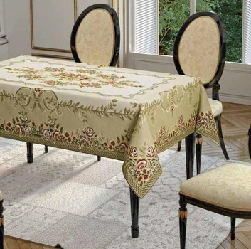Cкатертина Jackline з кольоровим малюнком ROSALINDA серії GoblenCollection розмір160*220см