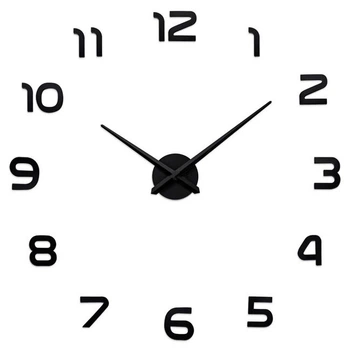 2D-годинник Dial (50-20 см) чорний