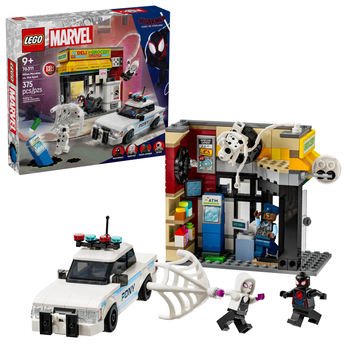 Конструктор LEGO Super Heroes Marvel Мультивсесвіт: Майлз Моралес проти Плями 375 елементів (76311)