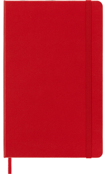 Notatnik Moleskine Classic 13 x 21 cm 240 stron w linii Czerwony (9788862930048)