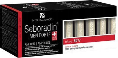 Сироватка для волосся Seboradin Forte для чоловіків в ампулах 5.5 мл 14 шт (5907718948622)