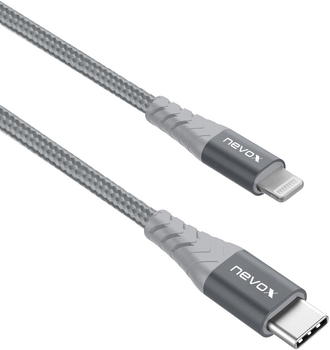 Kabel Nevox Lightning - USB-C 2M Grey (4250686408867)