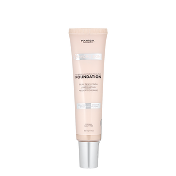 Тональная основа тинт для лица Parisa Cosmetics Hydro Skin Tint Foundation (PHF-06), 04 Soft tan Песочная