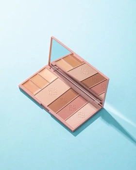 Палетка для контуринга лица Bogenia Angelic Correction Palette BG906, 001, 33.9 г