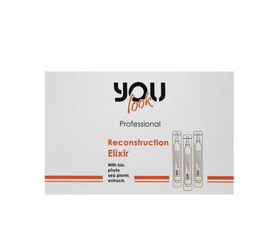 Восстановительный эликсир ампулы You Look для волос Professional Reconstruction Elixir 10x10 мл
