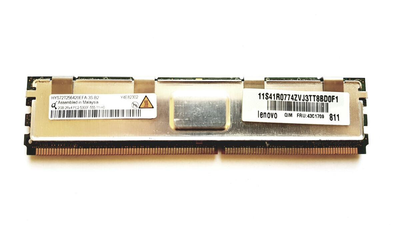 Модуль памяти для сервера Qimonda HYS72T256920HFA-3S-B 2GB PC2-5300F DDR2-667MHz ECC Fully Buffered CL5 240-Pin БУ