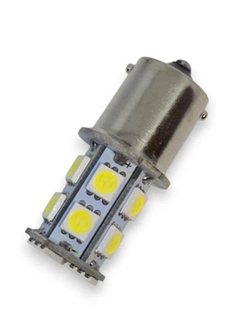 Светодиодная лампа с цоколем 1156 BA15s P21W 13 SMD 5050 24V Белый Avtoexpect (11220)