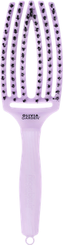 Szczotka do włosów Olivia Garden Finger Brush Combo Medium Lawendowy (5414343014078)