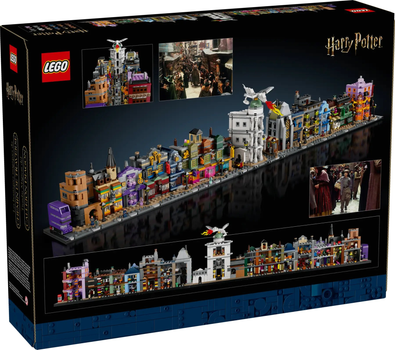 Zestaw klocków LEGO Harry Potter Magiczne sklepy na Ulicy Pokątnej 2750 elementów (76444)