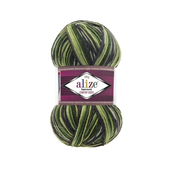 Пряжа для вязания Alize SUPERWASH COMFORT 2696 ализе супервош 75% шерсть 25% полиамид