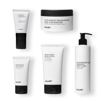 Набір шовкового догляду за тілом Hillary Perfect Silk Body Care M-11-898