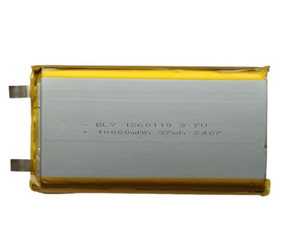 Батарея LP1260110 Li-Po 3.7В 10 000 мАг (12х60х110) без плати контролера