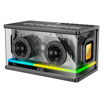 Колонка портативная беспроводная Bluetooth Hoco BS62 |BT5.4, 40W, TWS/USB/TF, 8h| black