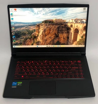 Ноутбук MSI GF63 Thin 11UC-1276US - 15.6" FullHD IPS 144Hz / i5-11400H / 16GB DDR4 / 512 GB SSD / nVidia GeForce RTX 3050 4GB / Windows 11 Home