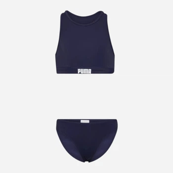 Підлітковий роздільний купальник для дівчинки Puma Swimwear 93813601 146-152 см Navy (8720245471459)