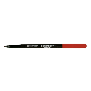 Маркер CENTROPEN Permanent 2536/02, 1 мм красный (6116)