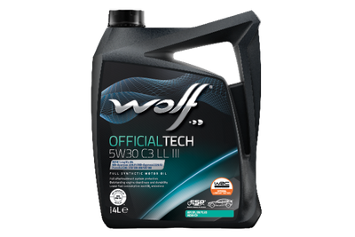 Олива моторна WOLF OFFICIALTECH 5W-30 C3 LL III 4л
