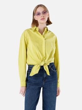 Рубашка хлопковая женская Colin's CL1067130LIM S Lime (8683197998453)