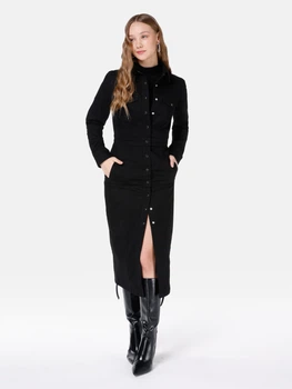 Платье-рубашка миди осеннее женское Colin's CL1067245DN43099 S Chisy Wash (8684112040622)