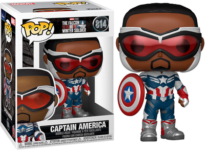 Figurka Funko Pop! Marvel The Falcon & Winter Soldier Captain America 9 cm (889698516303)