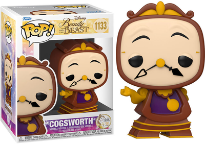 Figurka Funko Pop! Disney Beauty and the Beast Cogsworth 9 cm (889698575829)