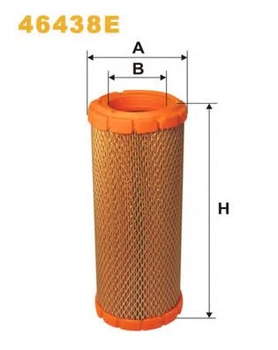 Фильтр воздушный Bobcat X, John Deere 100, 1000, 2000, 4000, Kubota L2000, L3000, L4000 Wix Filters (46438E) WIX Filters (46438E)