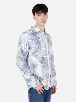 Рубашка мужская Colin's CL1067576BLE L Blue (8684112205700)
