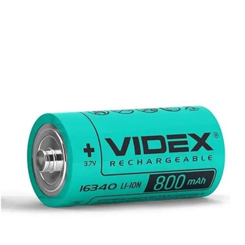 Аккумулятор VIDEX Li-Ion 16340(без защиты) 800mAh