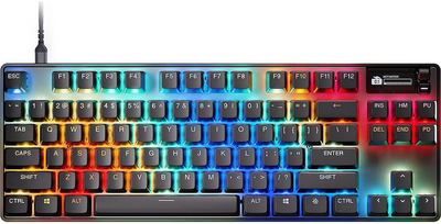 Клавиатура проводная SteelSeries Apex Pro TKL Gen 3 UA USB Black (SS64740)