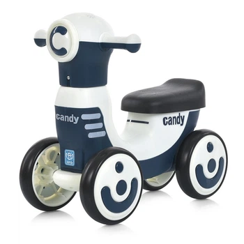 Дитяча каталка-толокар Bambi M 5855E-1 синій, до 25 кг