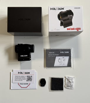 Приціл коліматорний HOLOSUN HS503R 2 MOA
