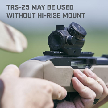 Приціл коліматорний Bushnell Optics TRS-25 Hirise 1x25mm Red Dot