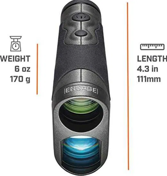 Далекомір лазерний Bushnell PRIME 1800 6x24mm