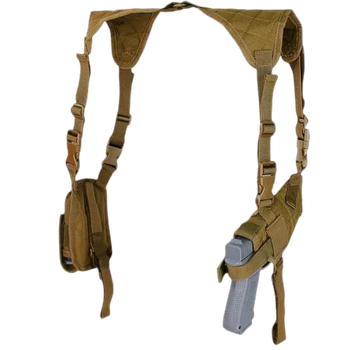 Кобура прихованого носіння Condor Universal Shoulder Holster Койот