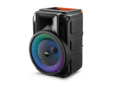 Bluetooth колонка RX-8135W с LED-подсветкой со светомузыкой, поддерживающей технологию Bluetooth.