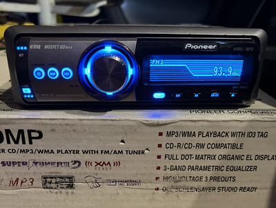 Автомагнітола Pioneer DEH-P80MP FM/AМ CD/-R/-RW б/у Нова