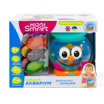 Интерактивная обучающая игрушка Kiddi Smart Smart-Аквариум украинский и английский язык (207659)
