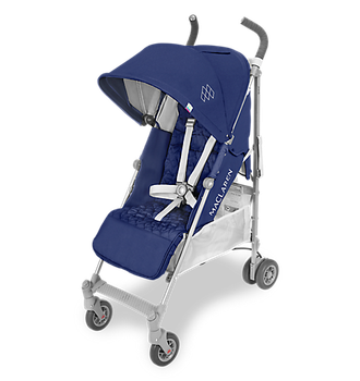 Коляска прогулочная MACLAREN QUEST Medieval Blue/Silver, цвет синий/серый (WD1G040042)