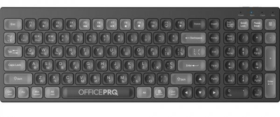Безпроводова клавіатура OfficePro sk985b Bluetooth Black