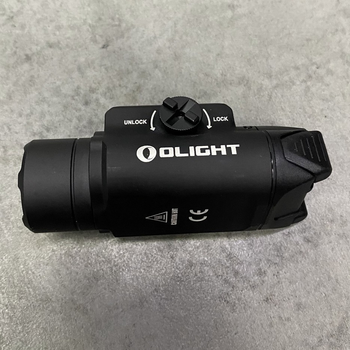 Ліхтар на зброю Olight PL-3 Valkyrie, Чорний, Picatinny/Weaver/Glock, тактичний ліхтар на Пікатінні / Вівер