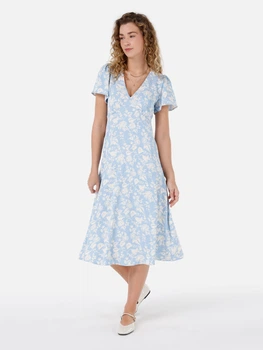 Сукня міді літня жіноча Colin's CL1069178LBL S Light Blue (8684112209166)