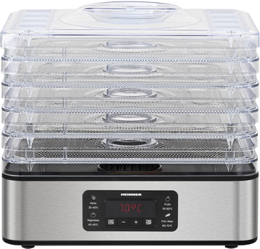 Сушарка для овочів і фруктів HEINNER HFD-K400SS